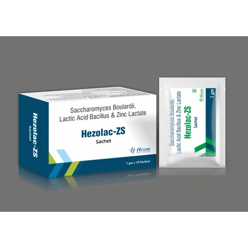 Saccharomyces Boulardii Lactic Acid Bacillus And Zinc Lactate Sachet General Medicines