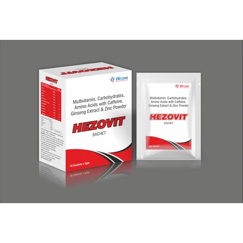 Multivitamin Powder - Caffeine, Ginseng Extract, Amino Acids & Zinc | Suitable For All, Dosage Guidelines As Suggested, Store In Dark & Dry Place