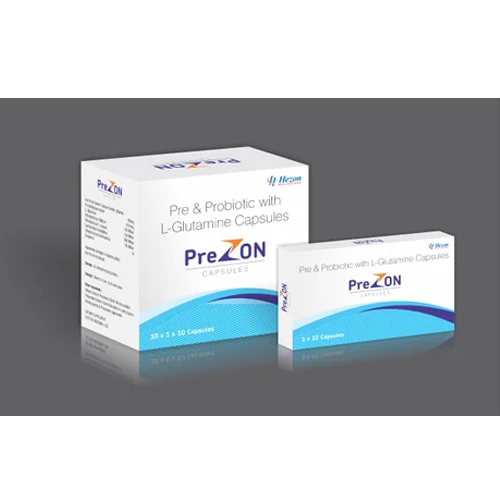 Pre And Probiotic With L-glutamine Capsules General Medicines