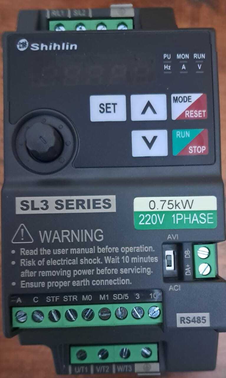 Shihlin Ac Drive Sl3 Series Warranty: 1 Year