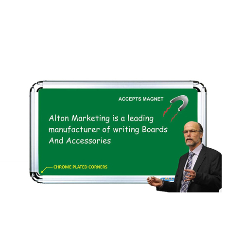 Aluminium Green Chalk Magnetic Boards
