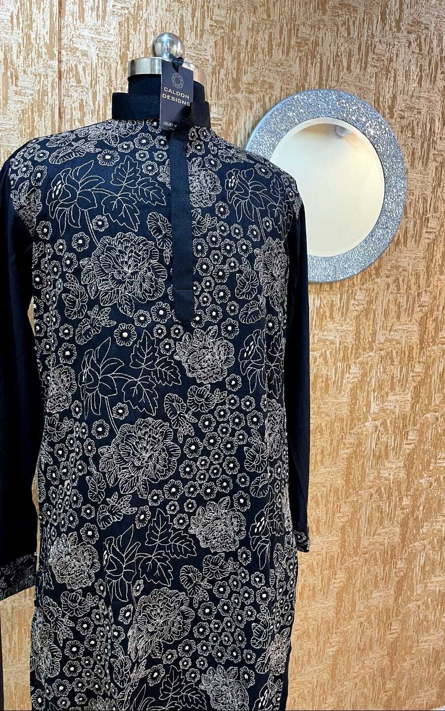 Black Embroidery Fabrics