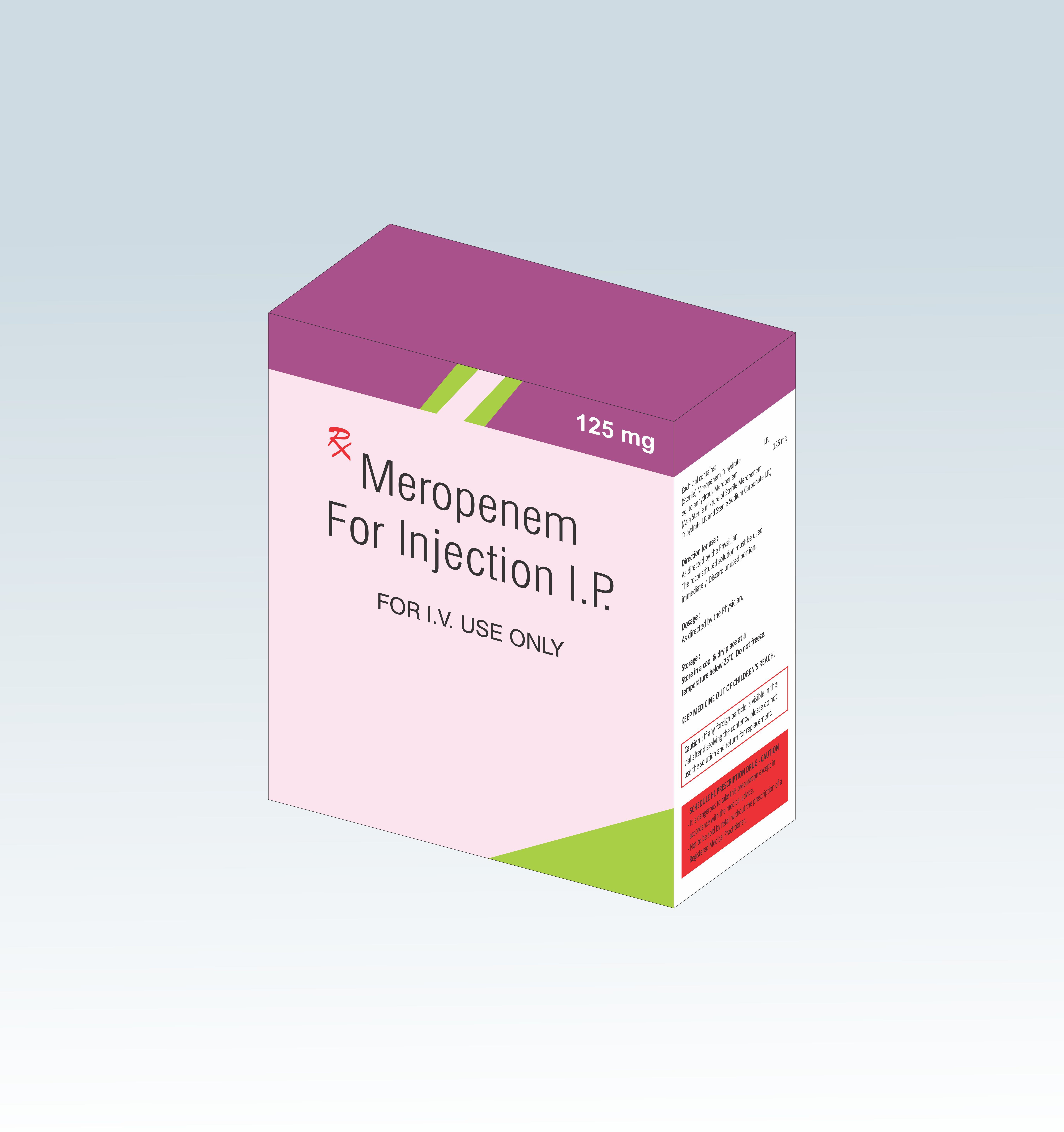 Powder Meropenem Injection In Third Party Manufacturing