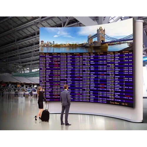 Curved Led Display Screen - Application: Industrial & Commercial