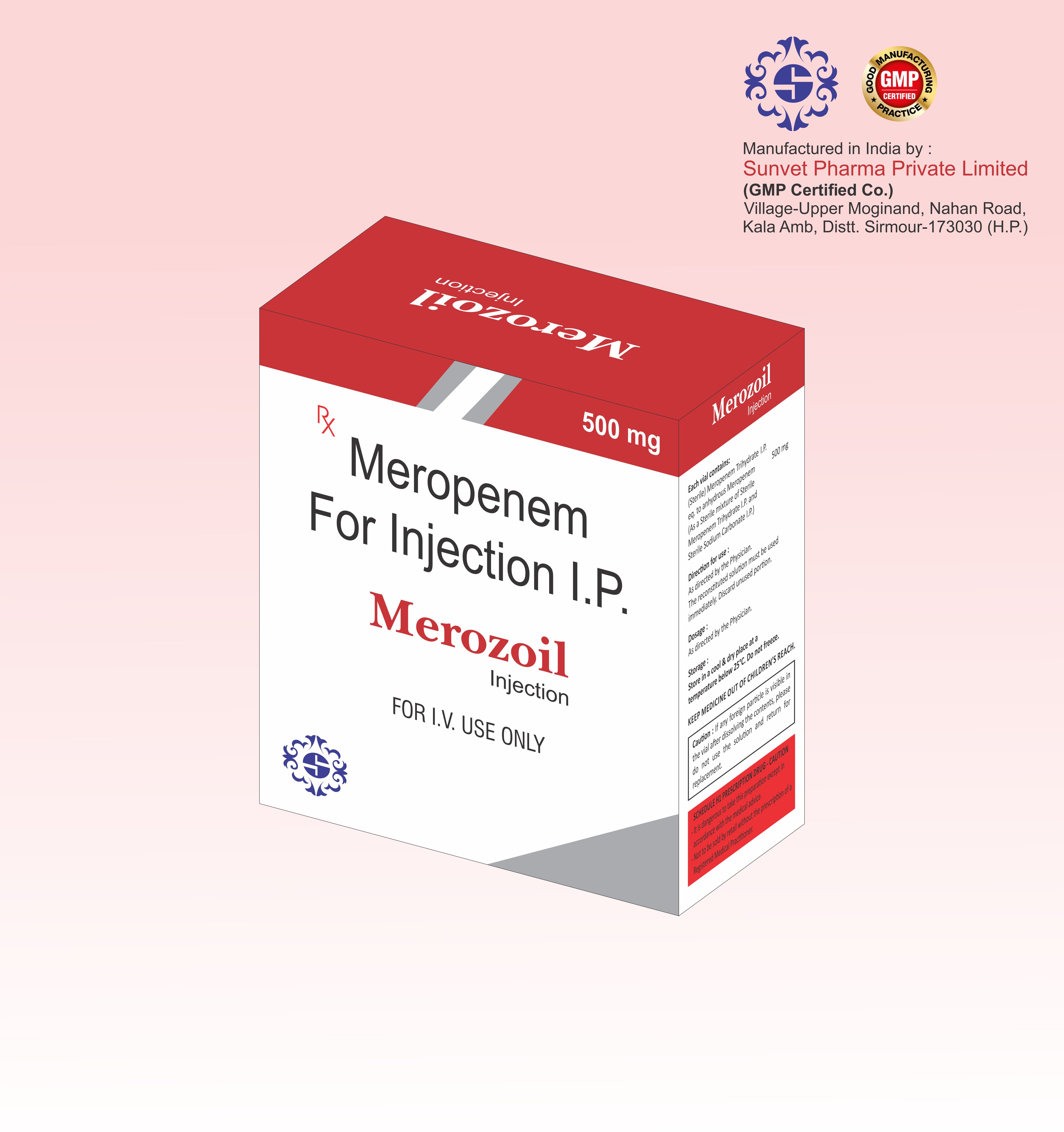 Powder Meropenem Injection