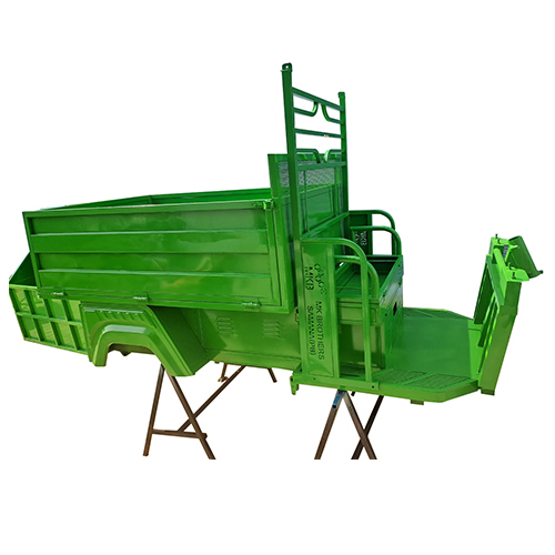 Stainless Steel E Rickshaw Chassis Loader