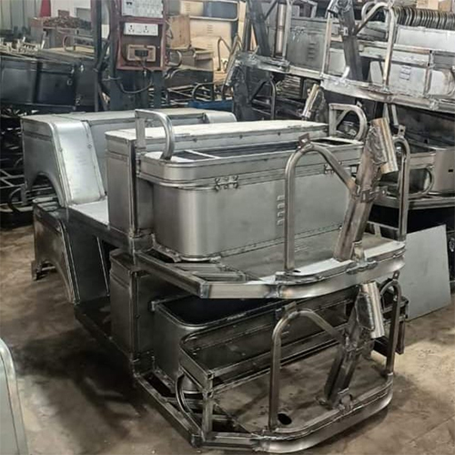 Stainless Steel Butterfly Model E Rickshaw