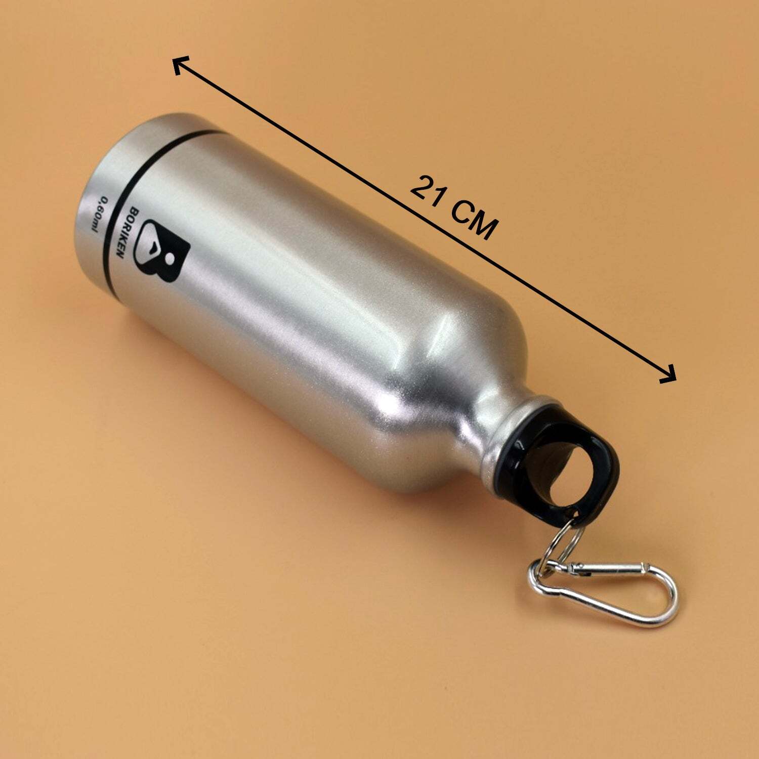 Cnb Bottle - Stainless Steel, 8x8x22 Cm | Multi-use For Household And Official Drinking Water And Beverages
