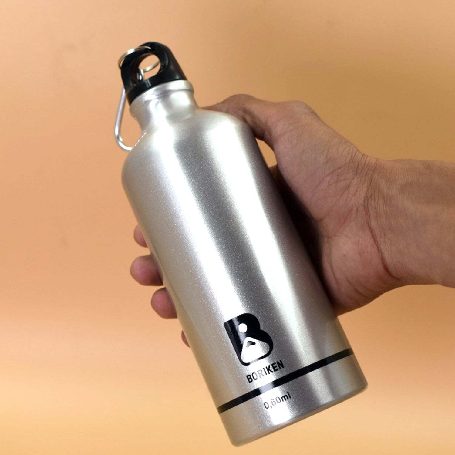 Cnb Bottle - Stainless Steel, 8x8x22 Cm | Multi-use For Household And Official Drinking Water And Beverages