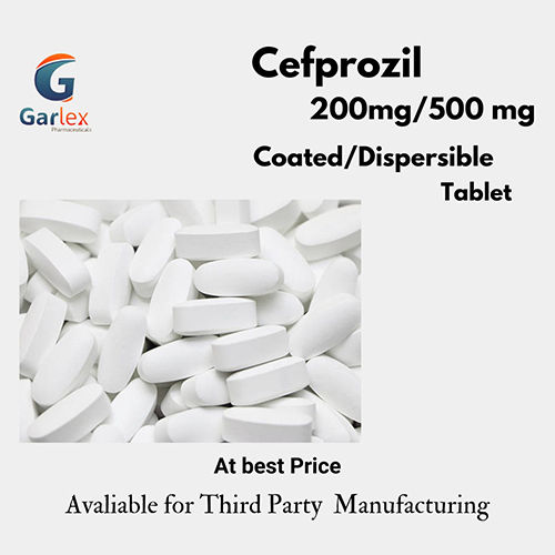 500mg Cefprozil Dispersible Multivitamin Tablet General Medicines