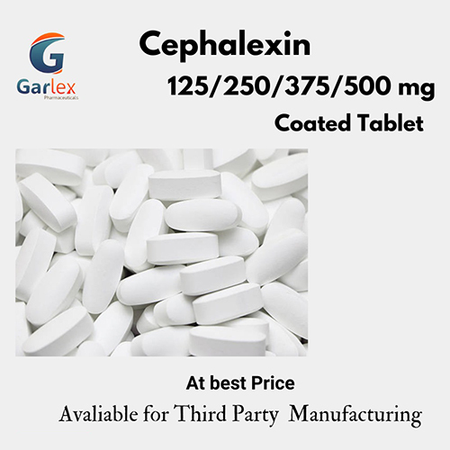 375mg सेफैलेक्सिन कोटेड टैबलेट सामान्य दवाएं