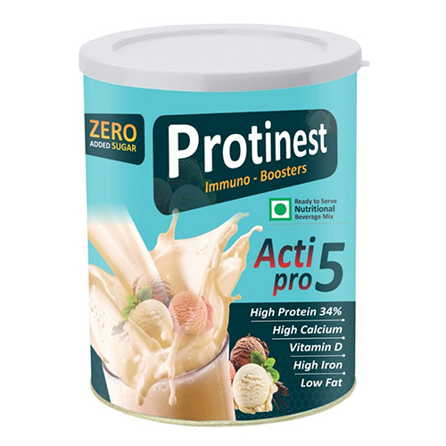 इम्यूनो बूस्टर पाउडर पैकेजिंग: बोतल