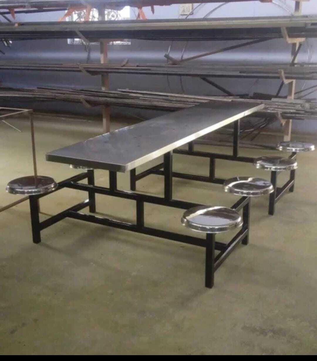 Canteen Table - Durable High-quality Wood Finish | Versatile Seating Arrangement, Easy To Clean