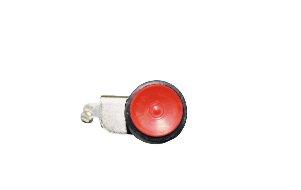 16a Micro Switch - Silver Plated Brass Contacts, Pbt(fr) Shell, Red/black/green/yellow Color Options | 100,000 Mechanical Life, 250v Ac Max Voltage