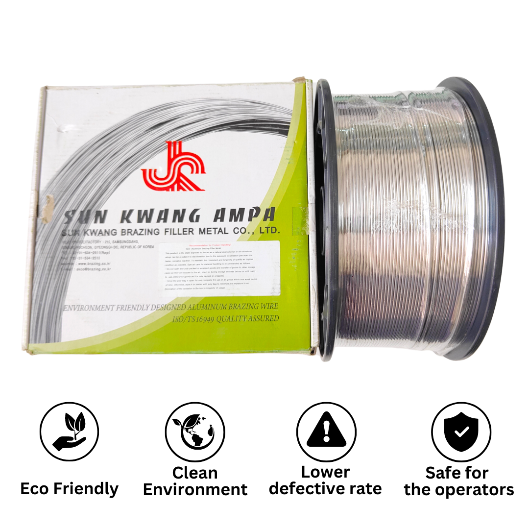 Aluminium To Aluminium Brazing Flux Cored Wire Spool - Su-ta200