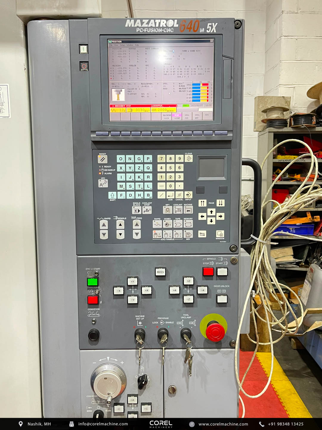 Mazak Variaxis 500-5x 5 Axis Twin Pallet Vmc (Transit)