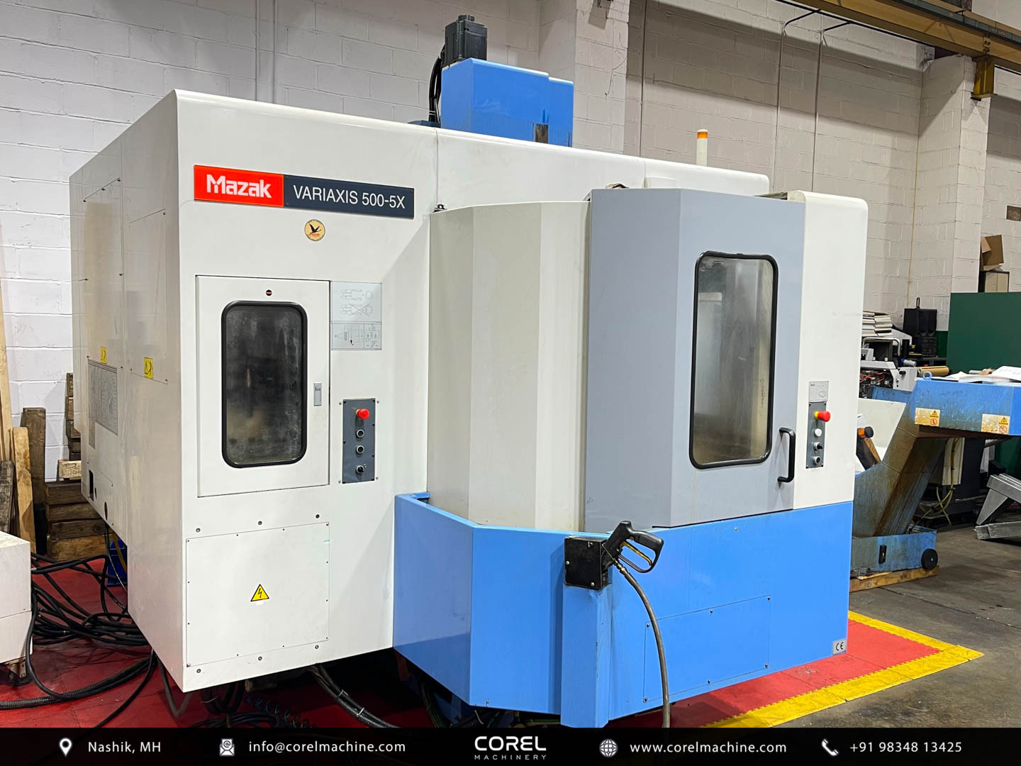 Mazak Variaxis 500-5x 5 Axis Twin Pallet Vmc (Transit)