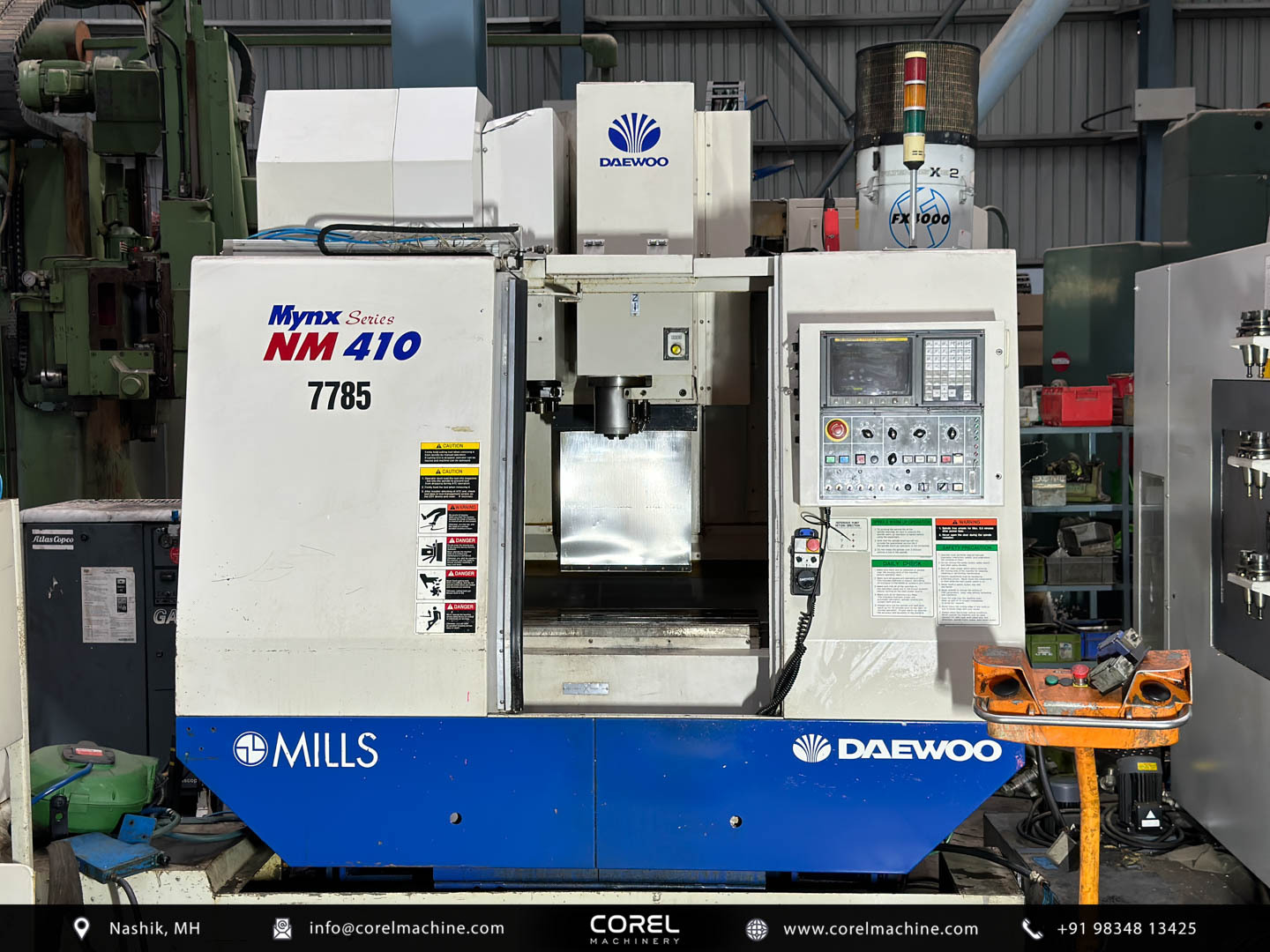 Daewoo Doosan Mynx Nm410 Vmc