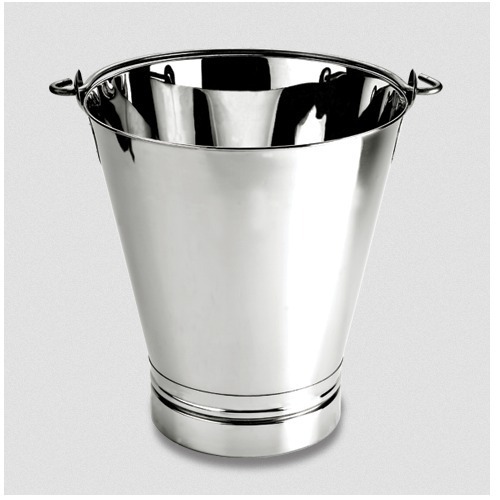 Bucket Stainless Steel - Size 9 to 18 | Durable and Versatile Design for Various Applications