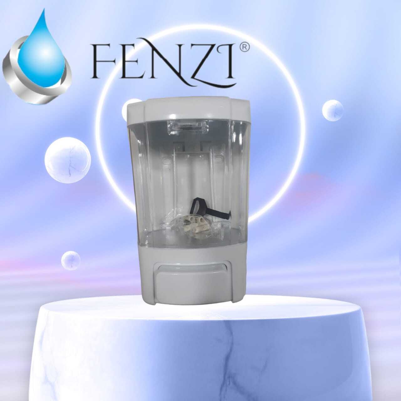 Soap Dispenser - Abs Plastic, 10.5cm X 8cm X 17cm | Automatic Touchless Pump, 500ml Capacity, White