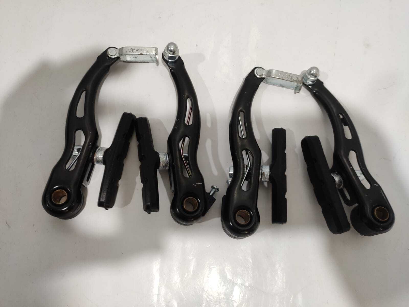 Bicycle V Brake Only Arms With Fitting Front And Rear - Durable Alloy, Adjustable Fit For Standard Bicycle Frame - Usage: Front & Rear, Warranty Included