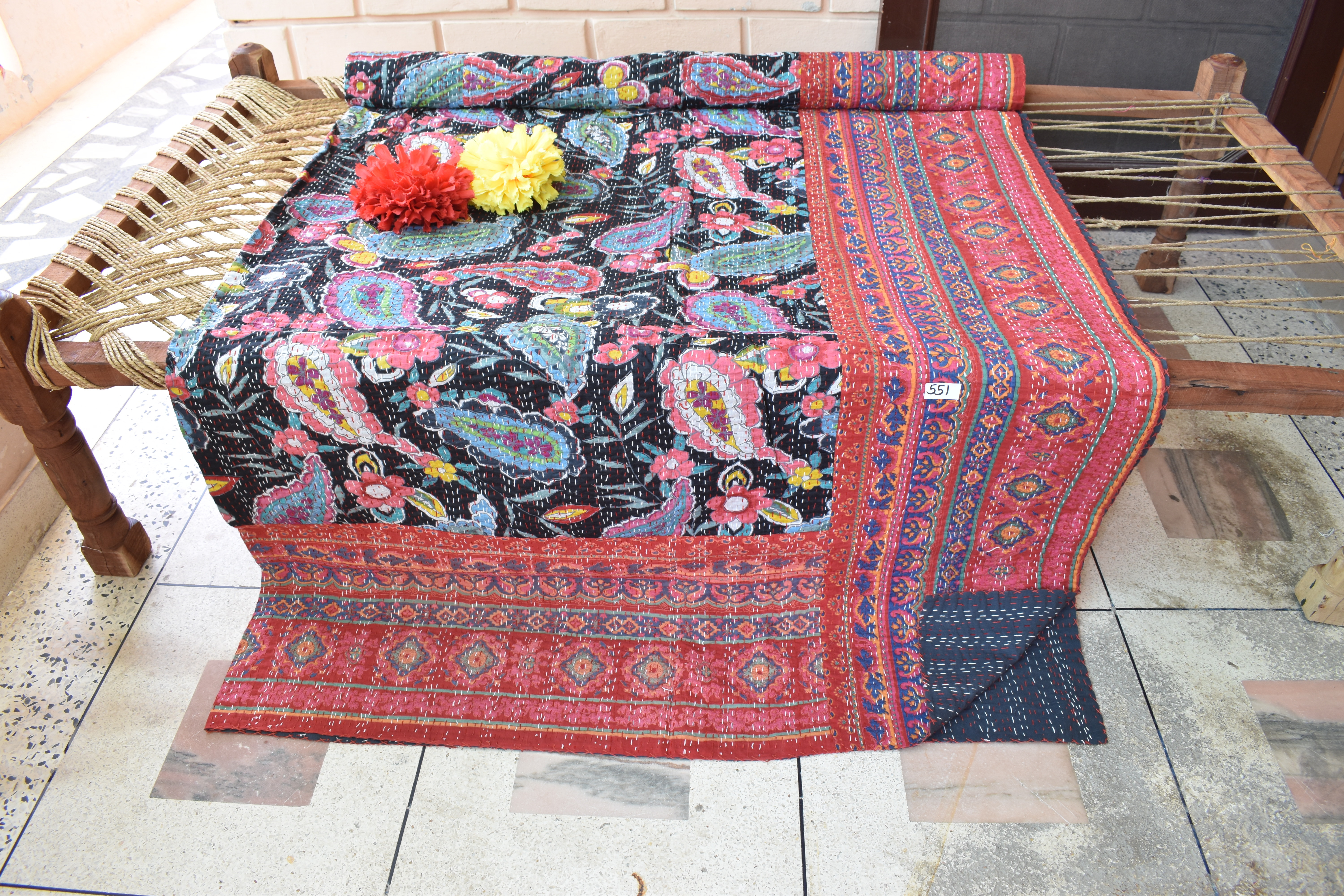 Vintage Kantha Quilt at INR in Jaipur, Rajasthan Lucky