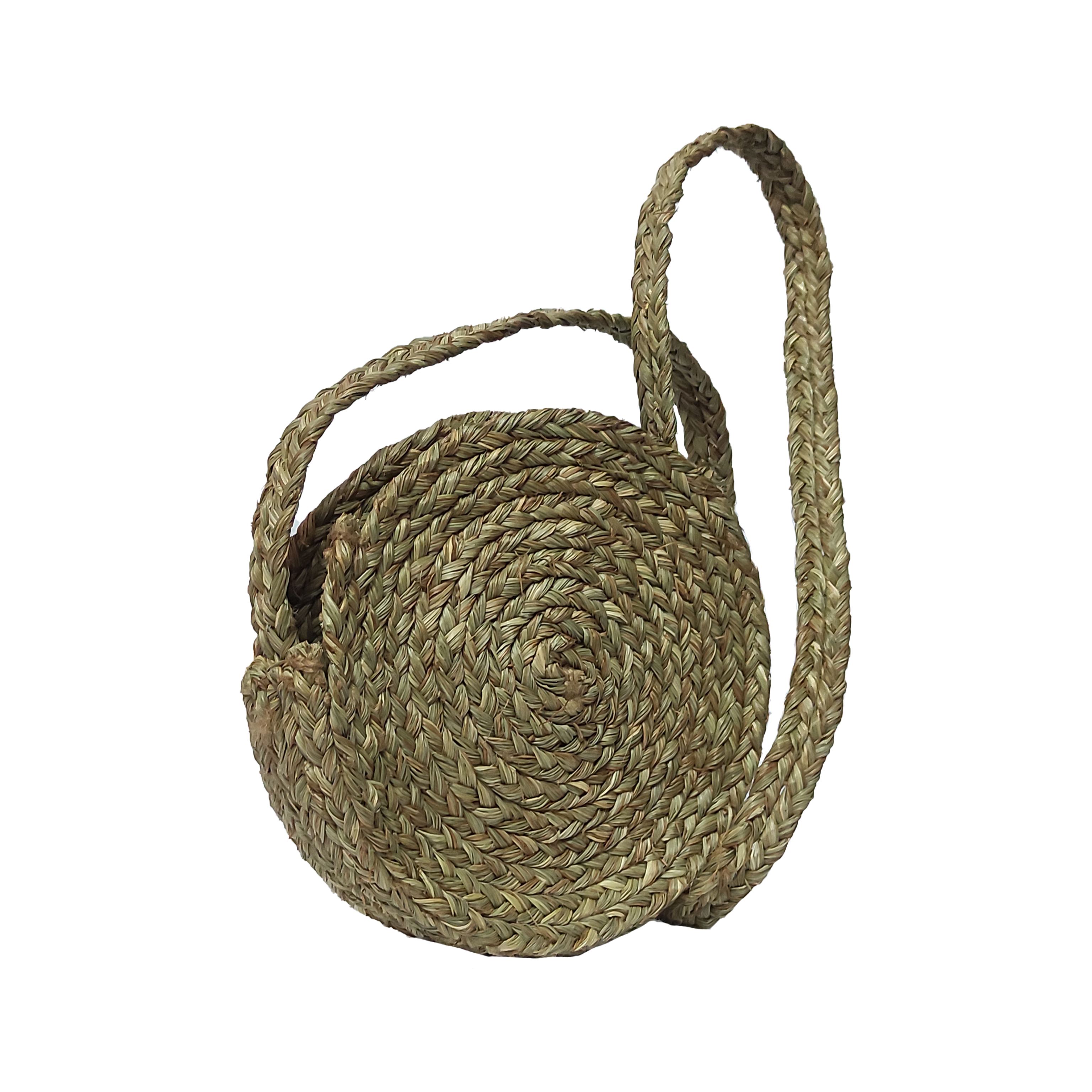 Narural Grass/ Color Dyne Sabai Grass Handmade Muiti Use Bag