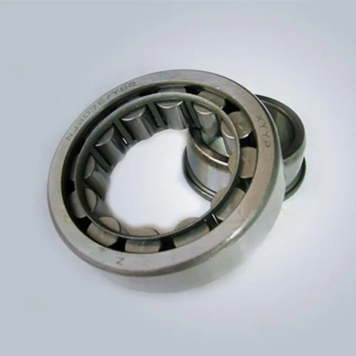 Full Complement Cylindrical Roller Bearings - Mild Steel, Single Row, Silver | Industrial & Commercial Use, 6 Months Warranty