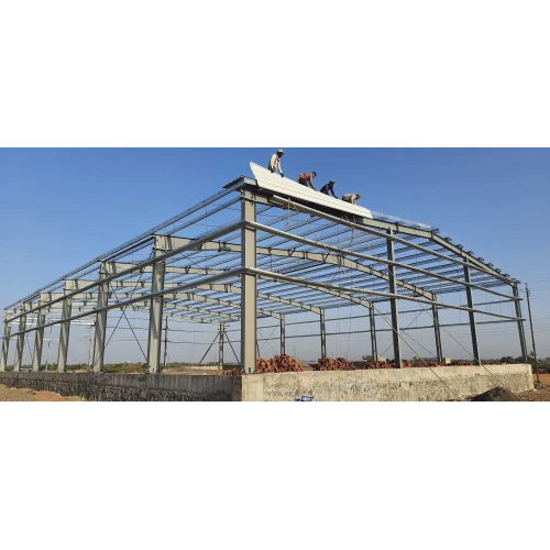 स्टील टिन शेड फैब्रिकेशन