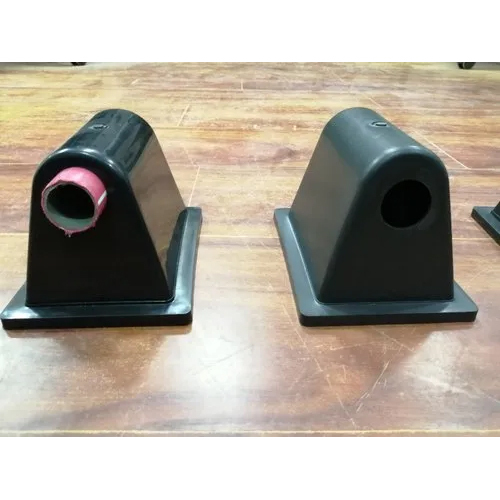 Pvc Cavity Connector For Re Wall - Hdpe & Pvc Material, Black Color | High-strength, Uv Resistant, Erosion Prevention, Easy Installation