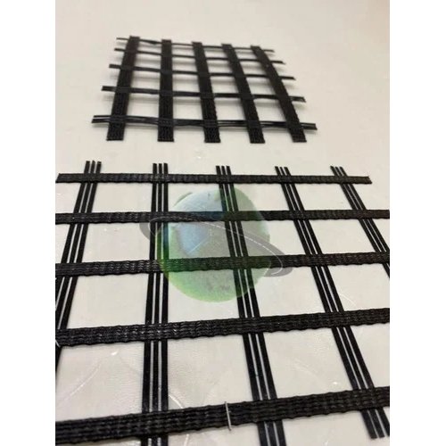 Pp Uniaxial Geogrids - Pp Material, Customized Sizes, Black Color | High Quality, Polished Surface Treatment, Lightweight & Long-lifespan