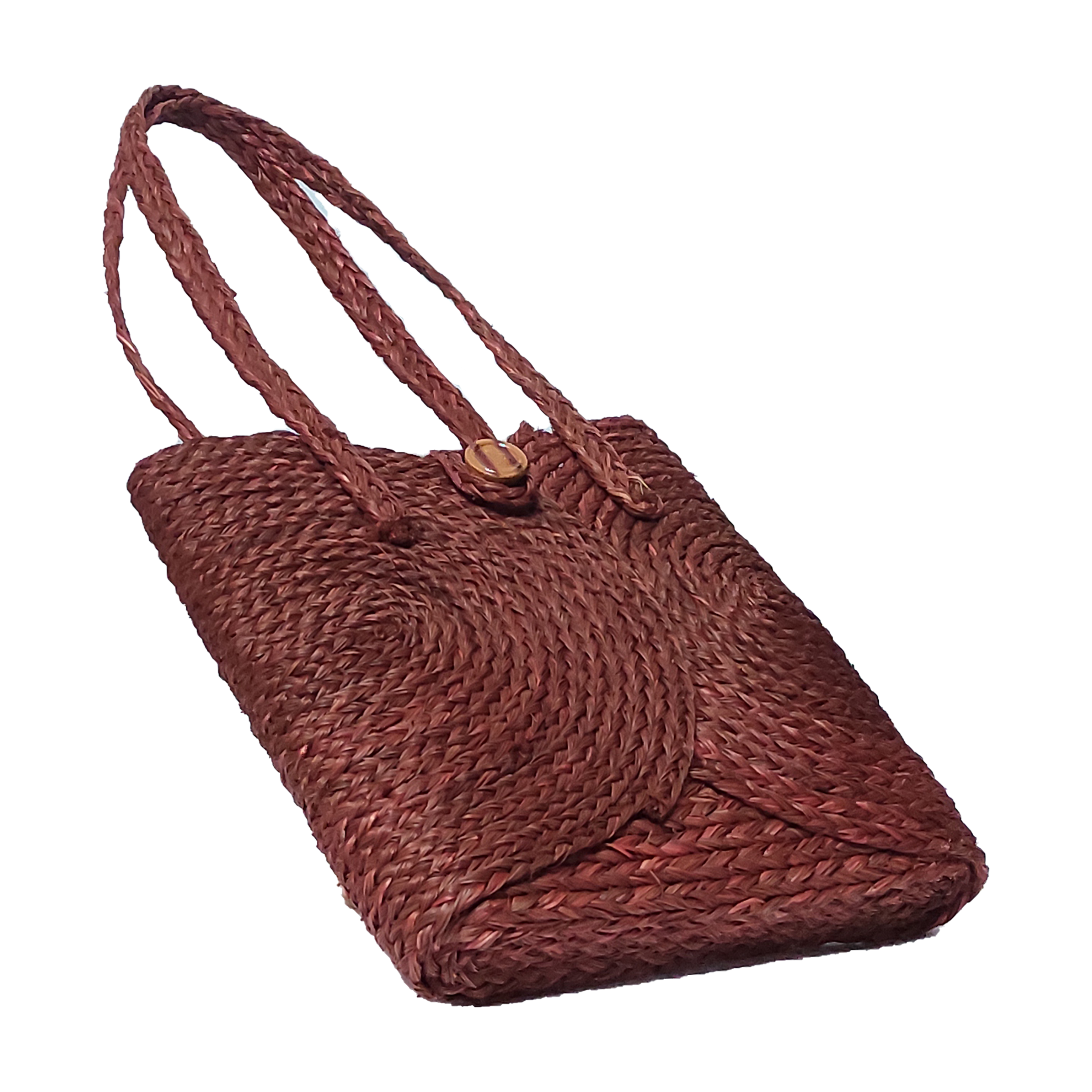 Narural Grass/ Color Dyne Sabai Grass Handmade Multi Purpose Bag