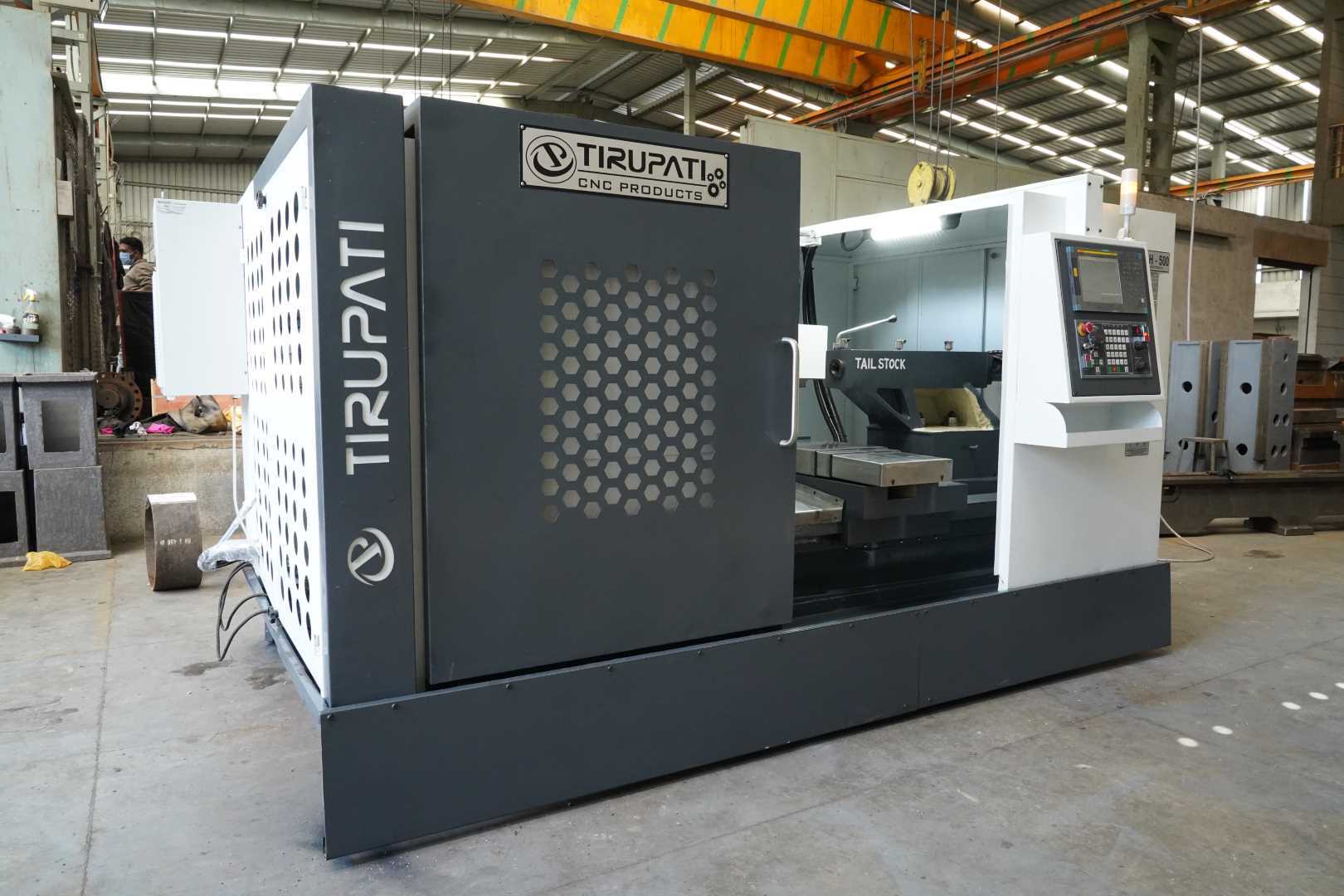 Cnc Lathe Machine - Tcp H-500l-1200 - Dimension (L*w*h): 3400 X 2150 X 2000 Millimeter (Mm)