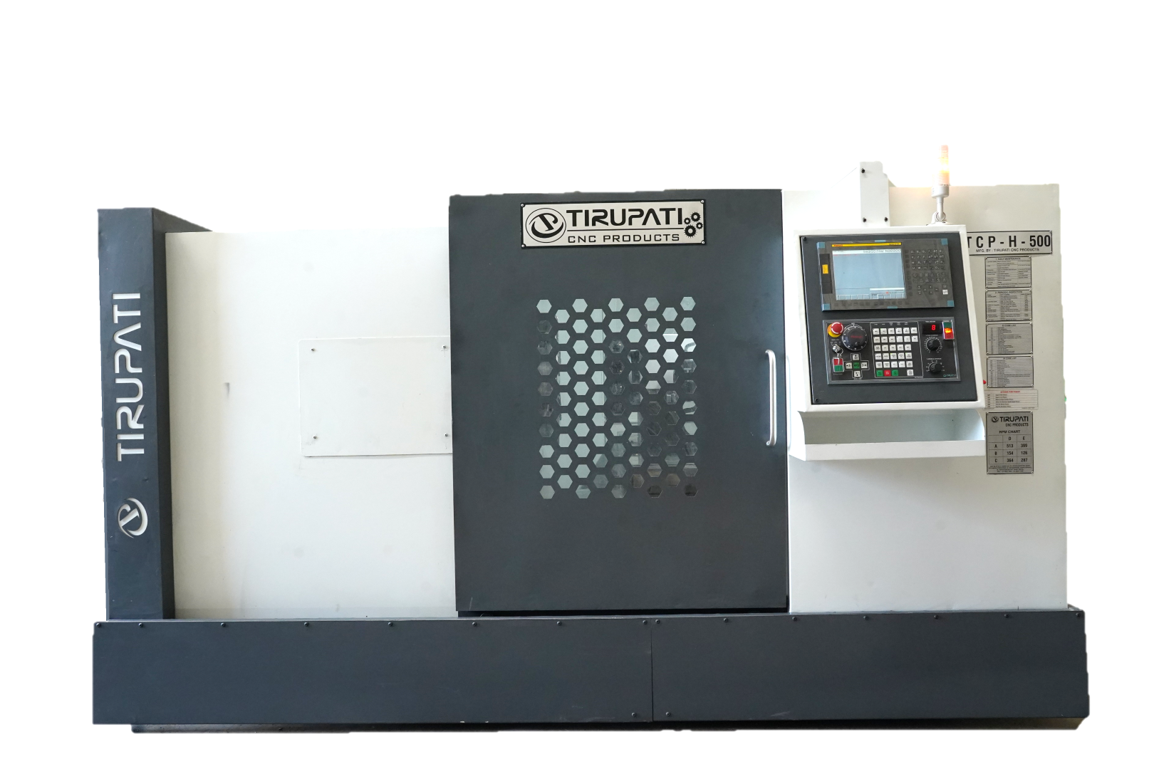 Cnc Lathe Machine - Tcp H-500l-1500 - Dimension (L*w*h): 3400 X 2150 X 2000 Millimeter (Mm)