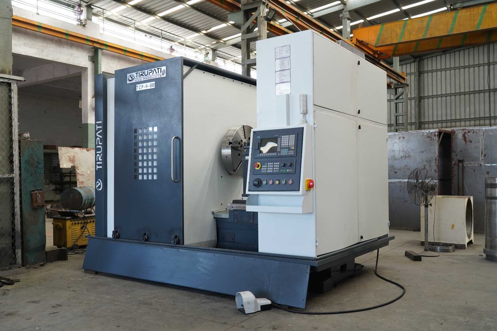 Cnc Lathe Machine - Tcp H-600l-600 - Dimension (L*w*h): 3600 X 2100 X 2200 Millimeter (Mm)