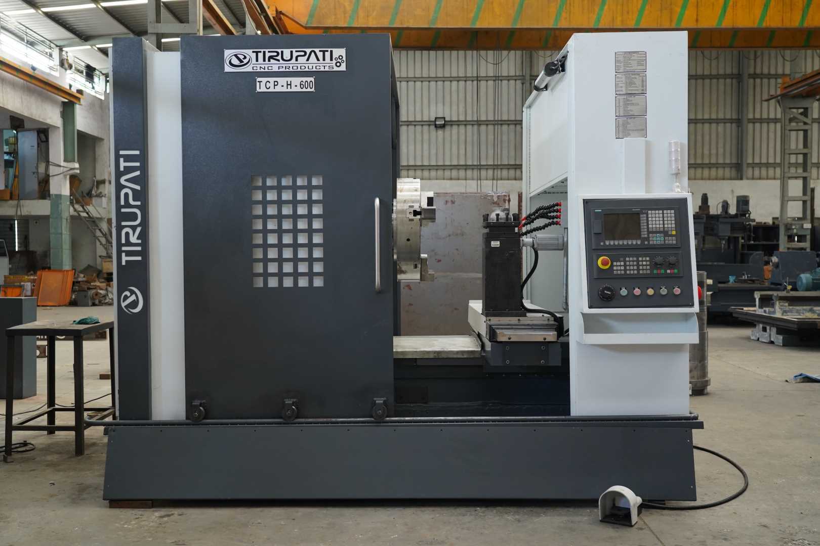 Cnc Lathe Machine - Tcp H-600l-600 - Dimension (L*w*h): 3600 X 2100 X 2200 Millimeter (Mm)