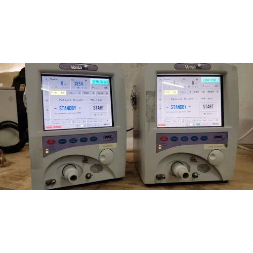 Versamed Ventilator - Plastic, Icu Application, White Color | High Quality, Durable, Pressure Support, Non-invasive Ventilation