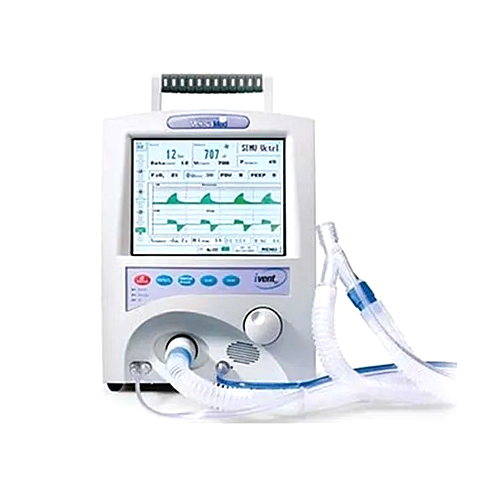 Versamed Ventilator - Plastic, Icu Application, White Color | High Quality, Durable, Pressure Support, Non-invasive Ventilation