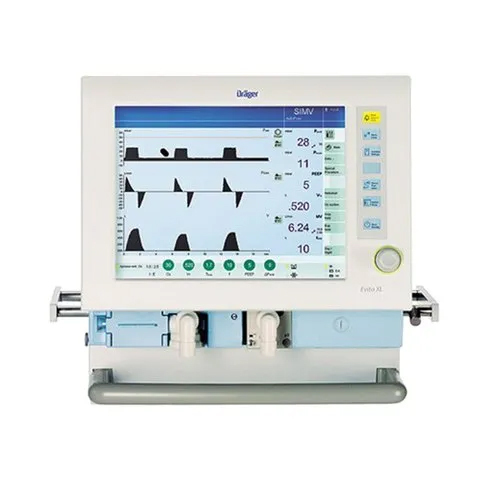 Drager Evita 2 Dura Ventilator - Advanced Respiratory Support, Precision Ventilation Modes, Patient-centric Design