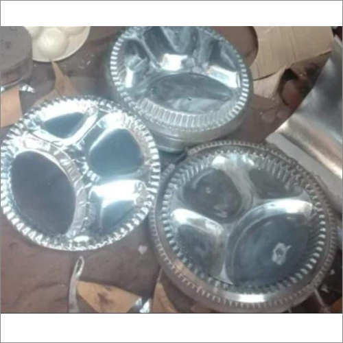 सिल्वर 13 इंच ज़िग ज़ैग 4 सीपी प्लेट डाई