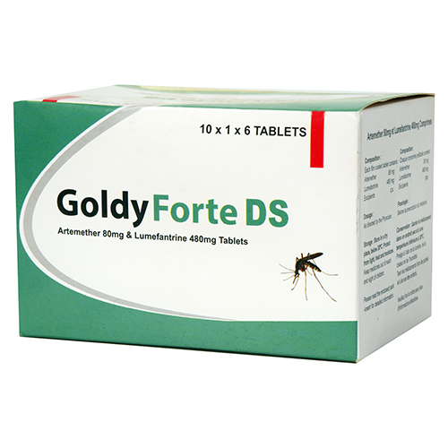 आर्टेमेथर 80mg और Lumefantrine 480mg टैबलेट सामान्य दवाएं