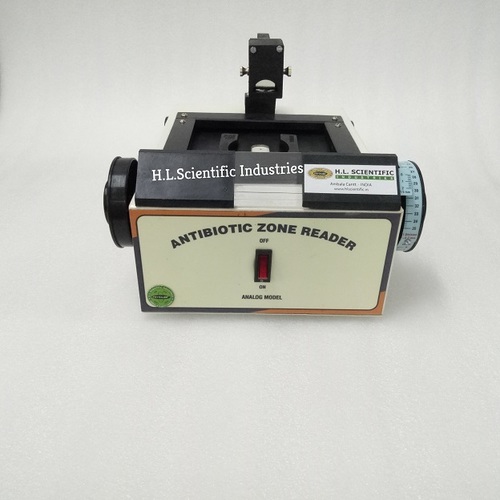 एंटीबायोटिक ज़ोन रीडर कलर कोड: स्टेनलेस स्टील