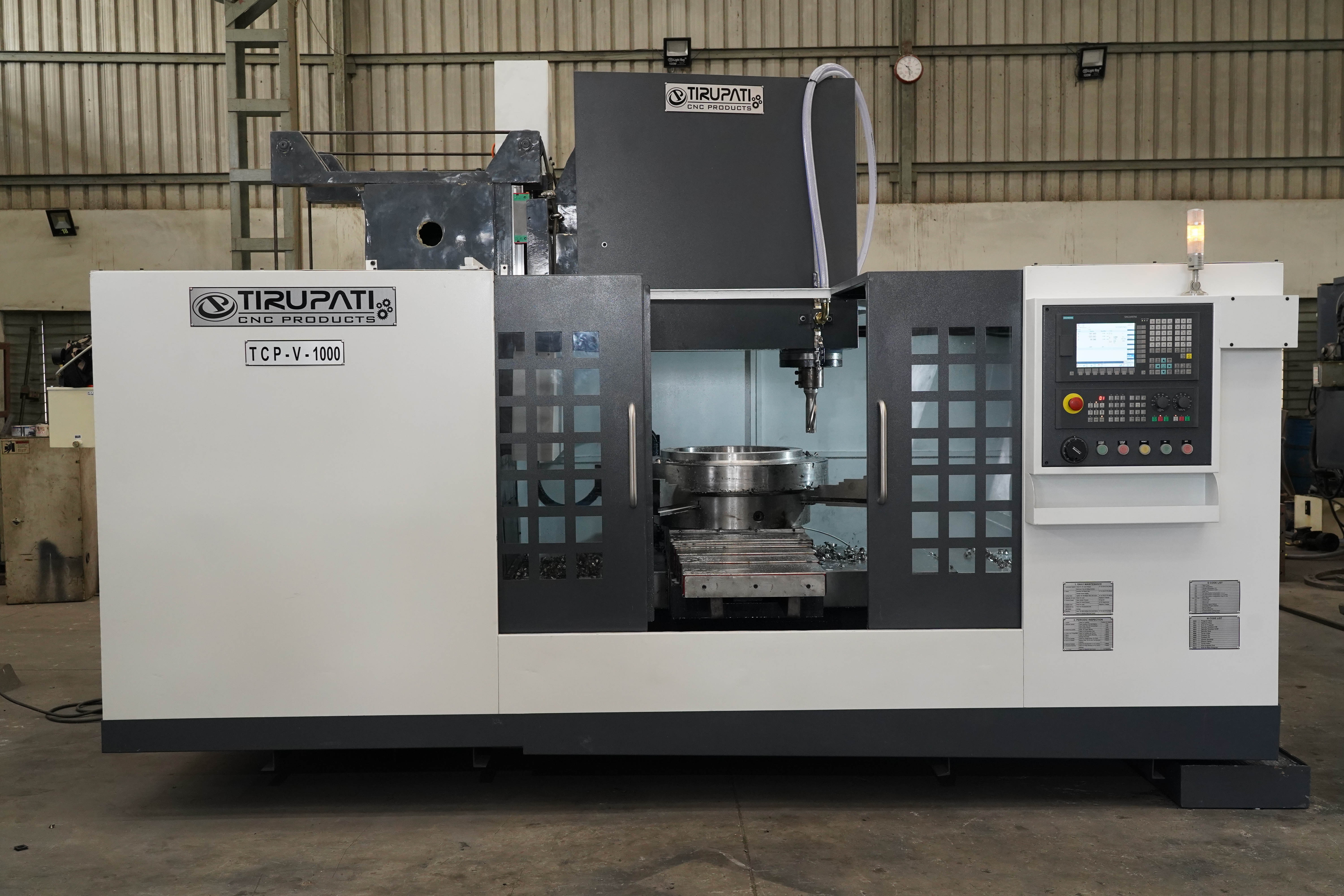 Vmc Drill Tap Machine - Tcp V1000 Atc - Feature: Low Energy Consumption