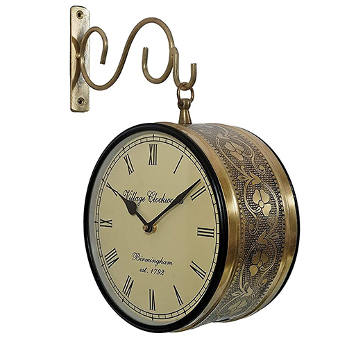 रेलवे क्लॉक का आकार: अनुकूलित