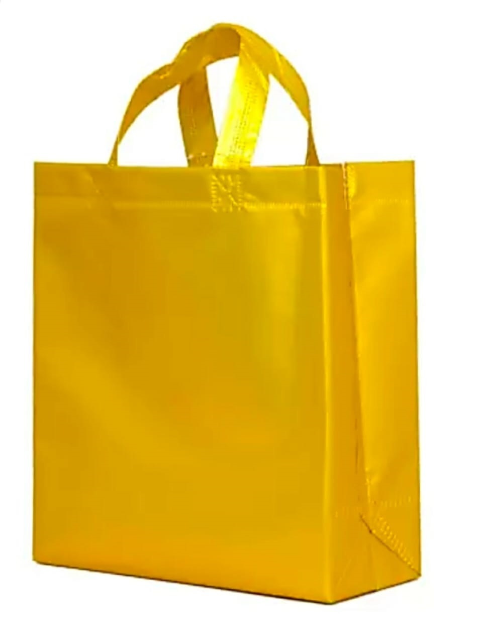 Roto Printed Non Woven Bag - Customized Size, With Handle For Apparel, Roto Printed Design, Durable Shopping Bag For Everyday Use