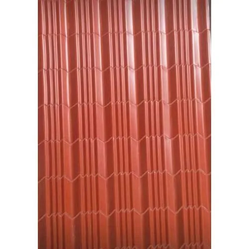 प्लेन माइल्ड स्टील टाइल्स रूफिंग शीट