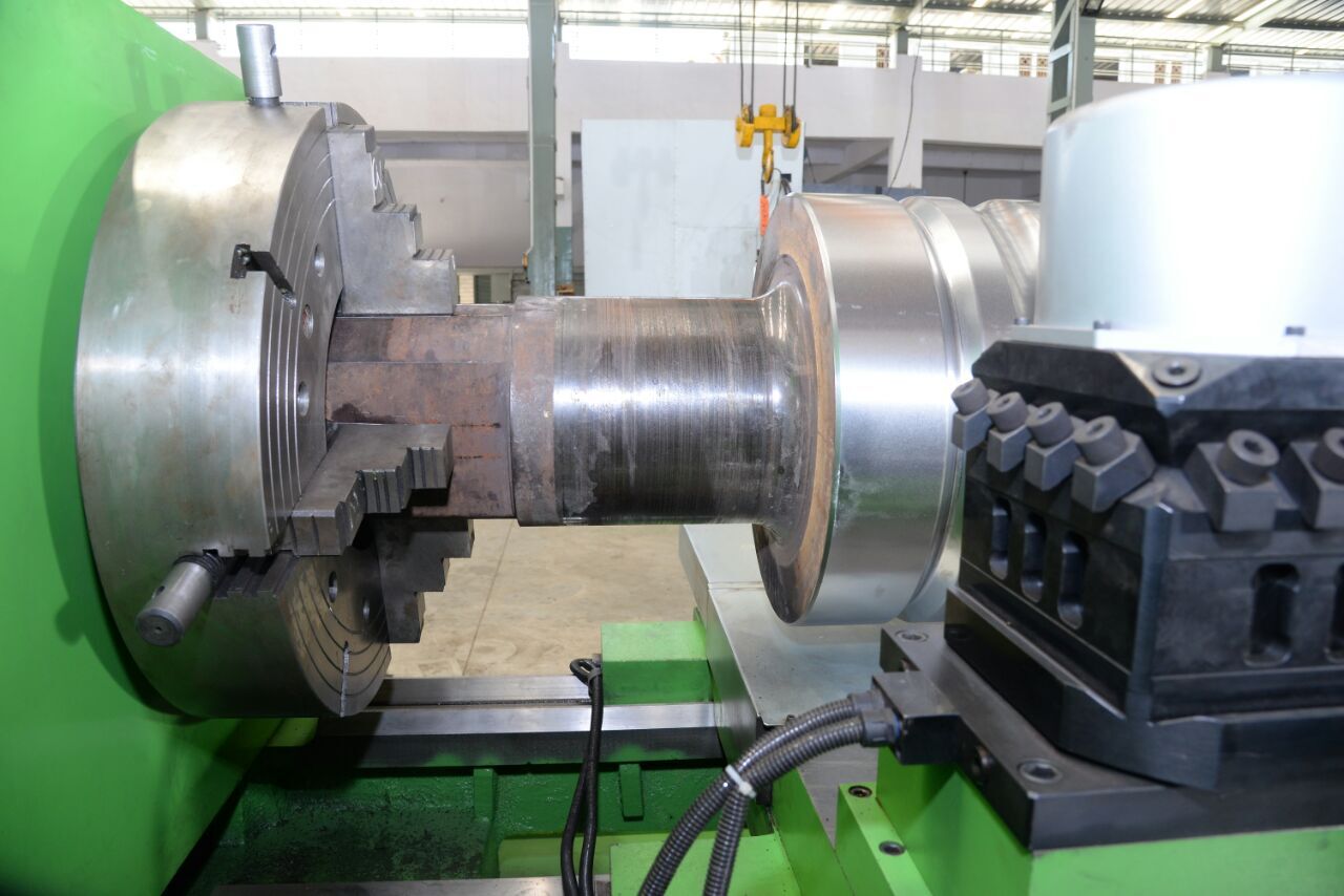 Cnc Roll Turning Lathe Machine - Tcp H800 X 4000 - Feature: Low Energy Consumption