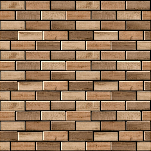 ब्राउन/टैन्स ब्रिक-005 हाई डेप्थ एलिवेशन टाइल्स