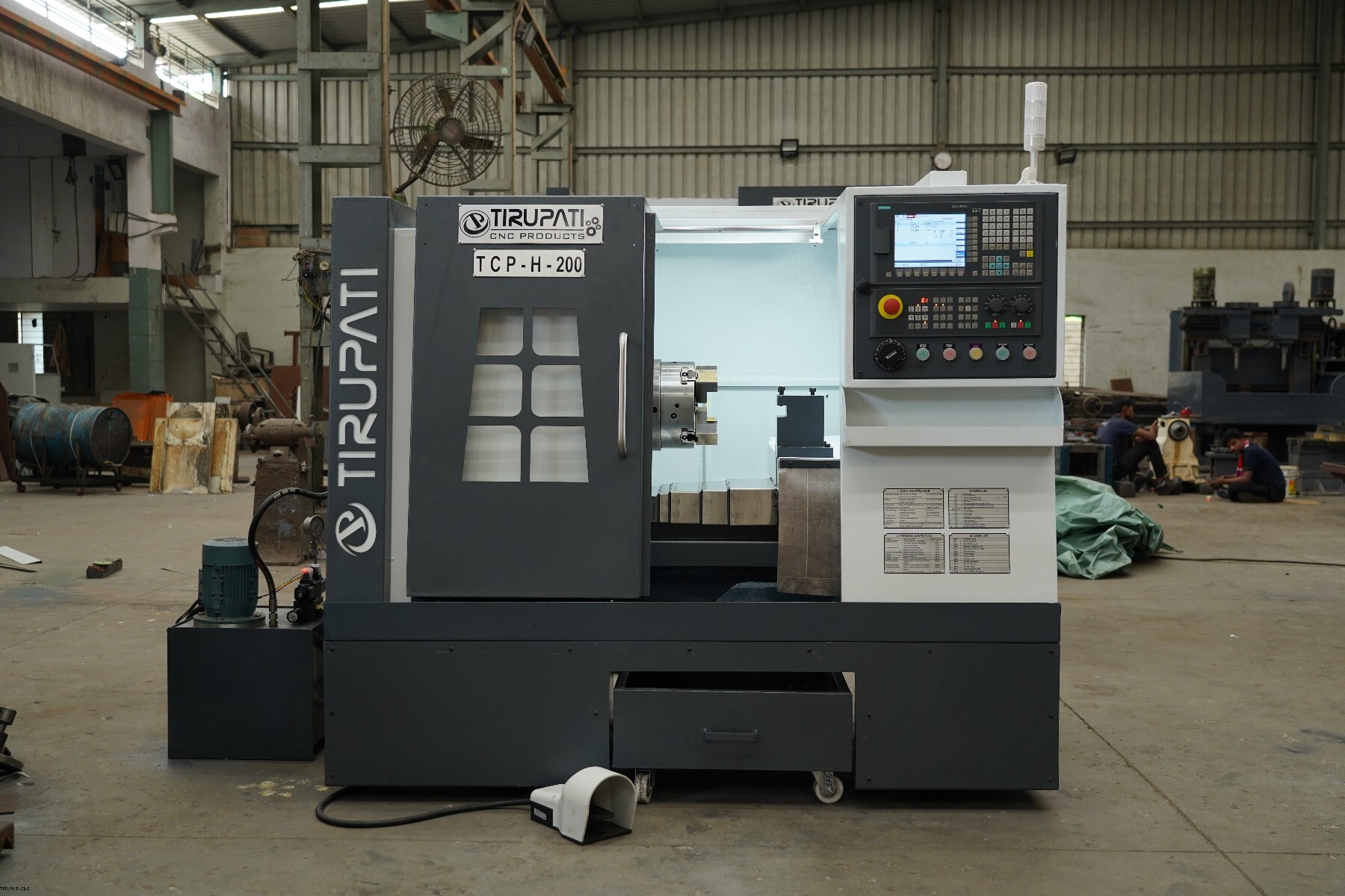 Cnc Lathe Machine - Tcp H-200l-650 - Feature: Low Energy Consumption