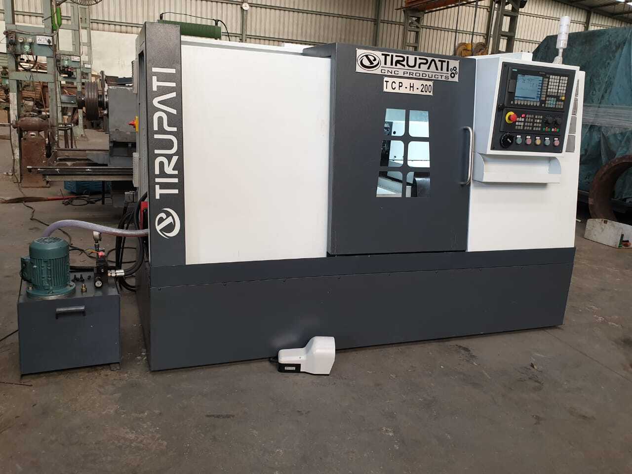 Cnc Lathe Machine - Tcp H-200l-1000 - General Use: Industrial